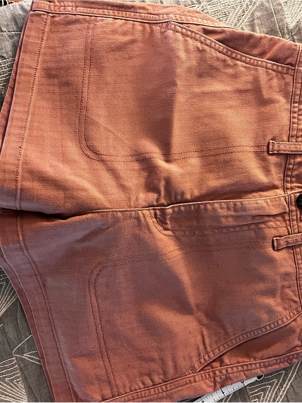 Madewell Dusty Rose Elastic Waist Camp Shorts